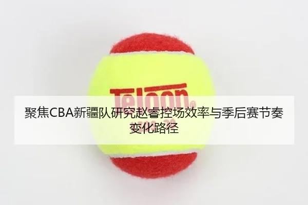 聚焦CBA新疆队研究赵睿控场效率与季后赛节奏变化路径